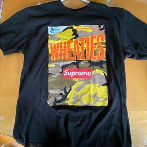 Supreme Wheaties Tee - Black (Medium)